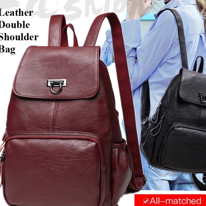 double shoulder bag