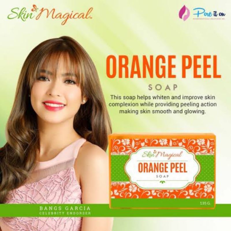 Skin Magical Orange Peel Whitening Soap Shopee Philippines shopee