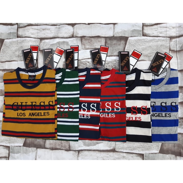 guess striped shirt womens