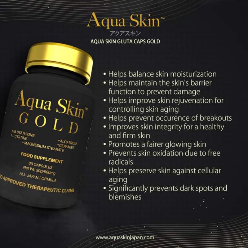 Aqua Skin Gold (Authentic from Japan) Shopee Philippines
