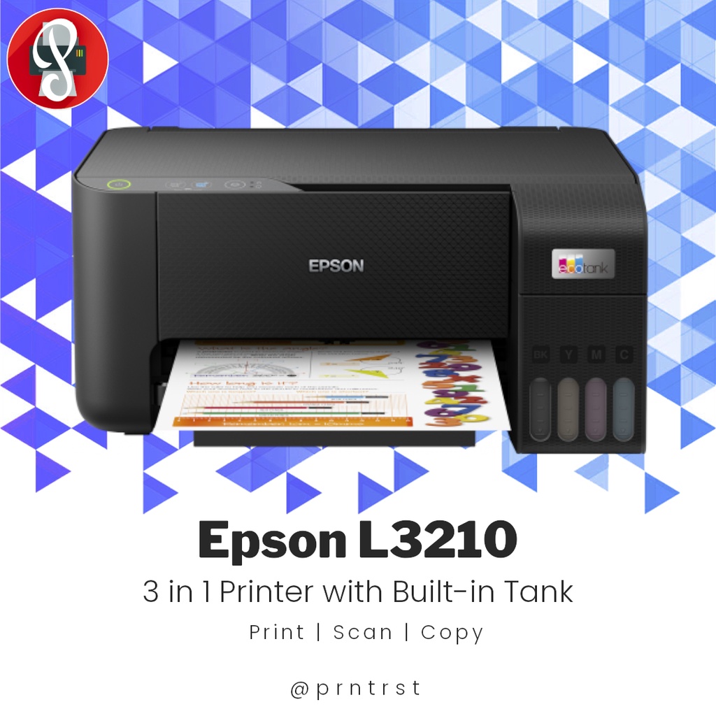 Brand New Epson L3210 L3216 Ecotank 3 In 1 Printer W 1set Original Ink Presyo Lang ₱10950 6730