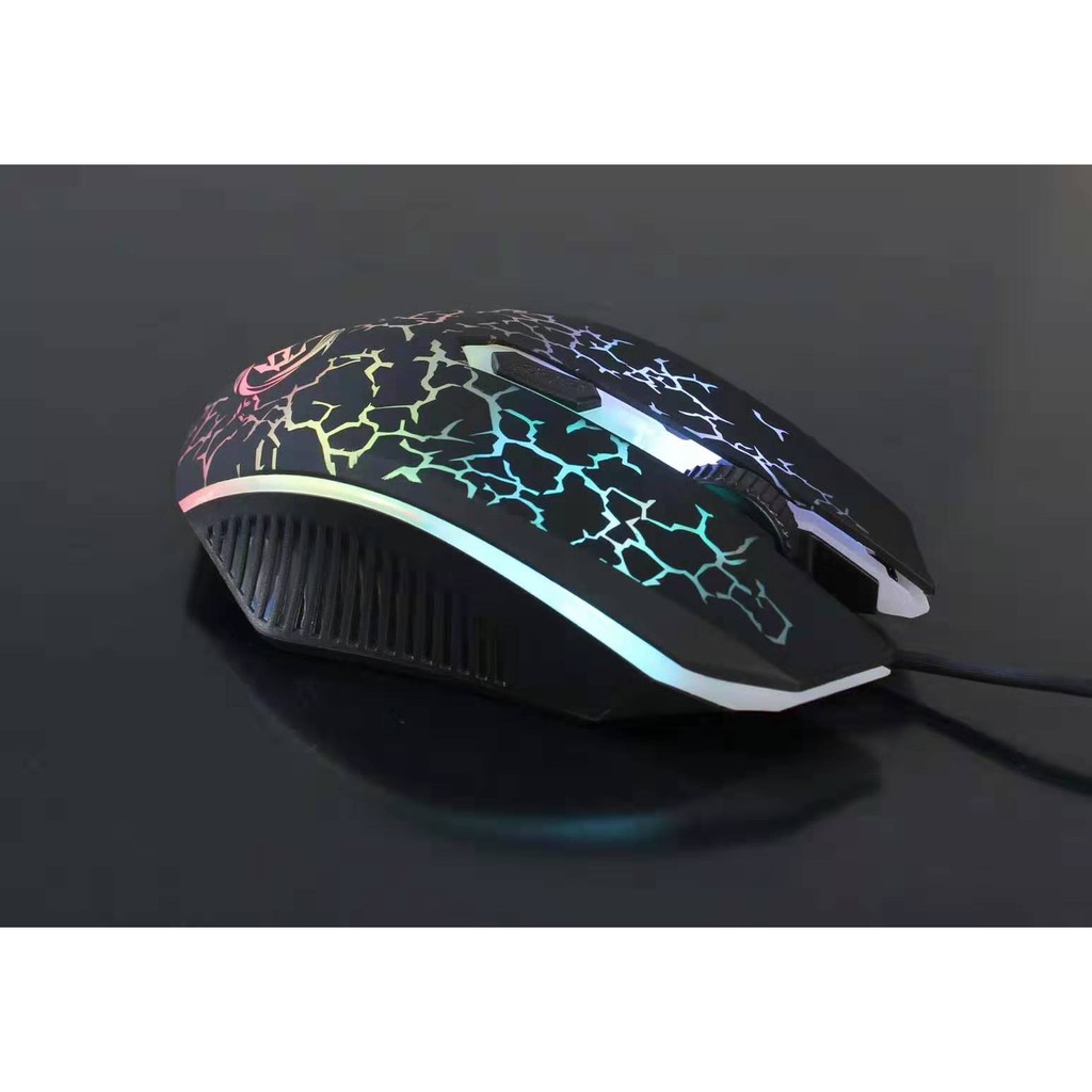 Zeus M-110 Lightning Chain Bolt Gaming Mouse Breathing Light | Shopee  Philippines