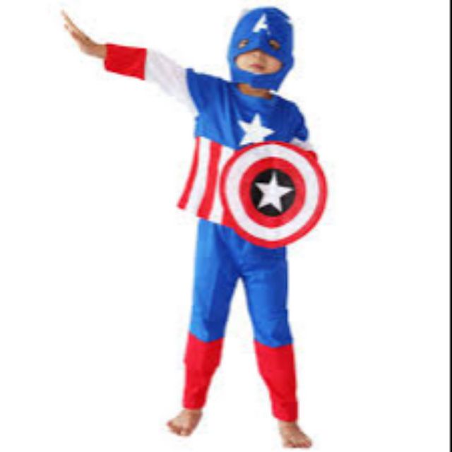 captain america swimming costume