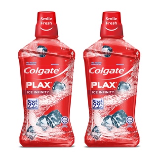 Colgate Plax Ice Infinity Flavor Antibacterial Mouthwash | 1L | Pack of 2 #2