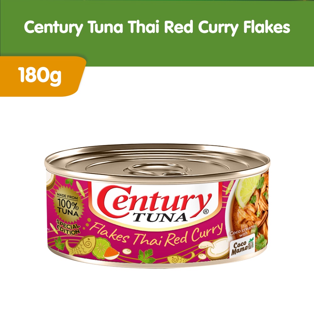 Century Tuna Thai Red Curry Flakes 180g Shopee Philippines
