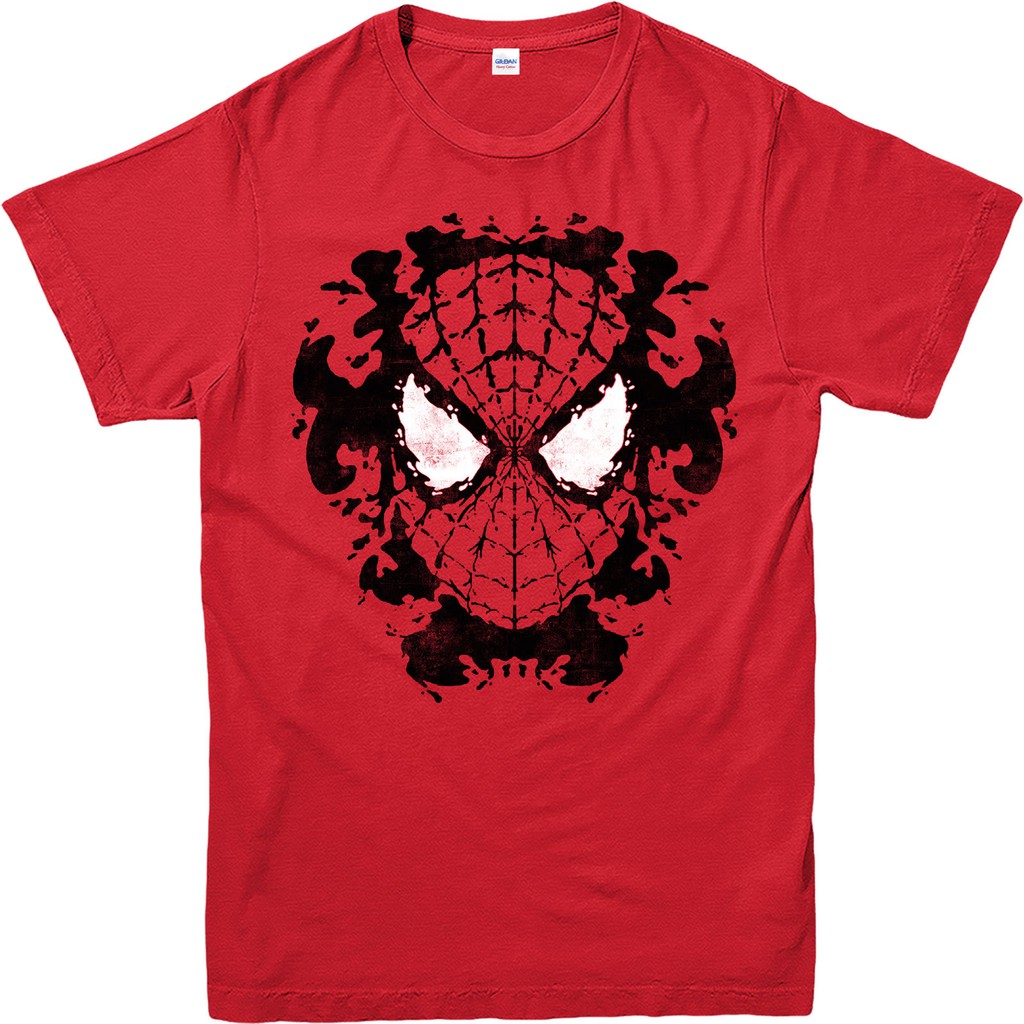 red spiderman t shirt