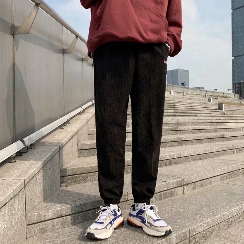 corduroy cargo trousers
