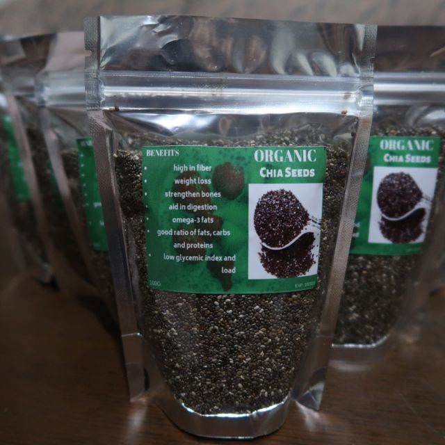 Organic Chia Seeds 100g Shopee Philippines 8409