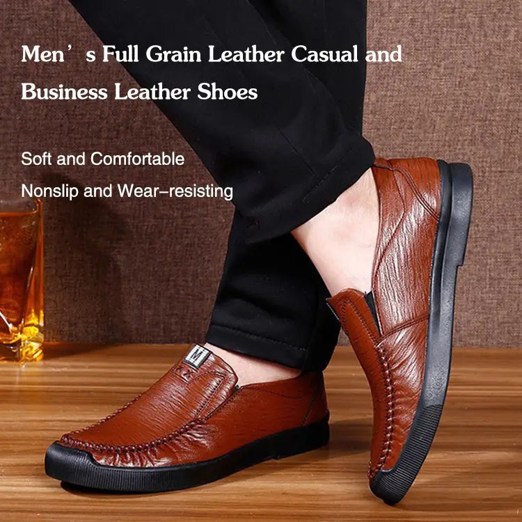 pure leather casual shoes for mens