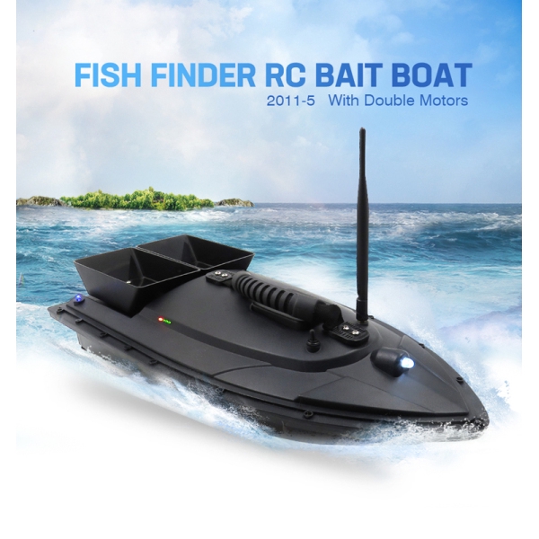 rc bait boat with fish finder