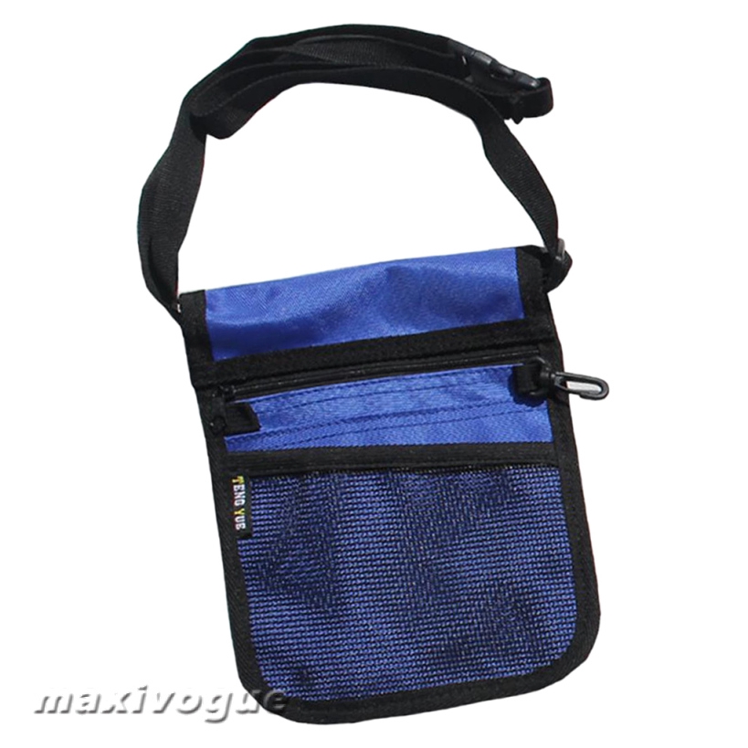 blue waist bag