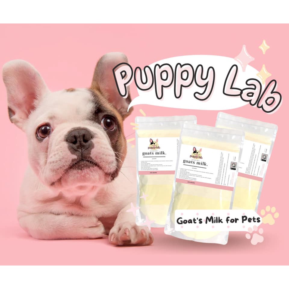 Puppy Lab Goat's Milk Puppy Milk for Dogs Cats, Goats Milk