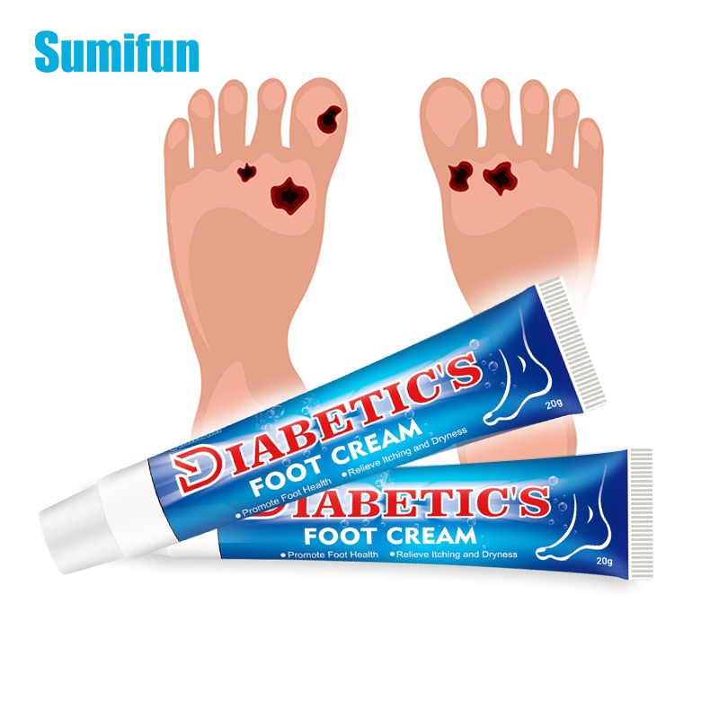Diabetes Foot Cream Diabetic Feet Ulceration Treatment Plaster Skin