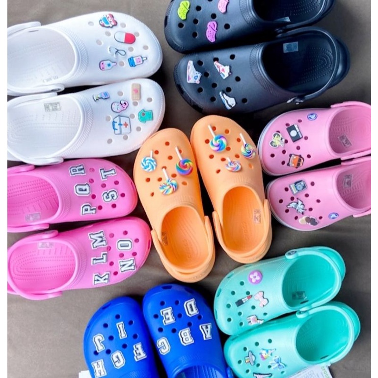 Classic Bae Clogs with FREE 10pcs Jibbitz | Shopee Philippines