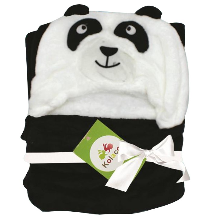 panda hooded towel