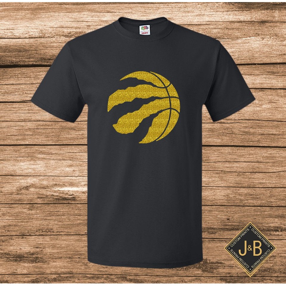 gold raptors shirt