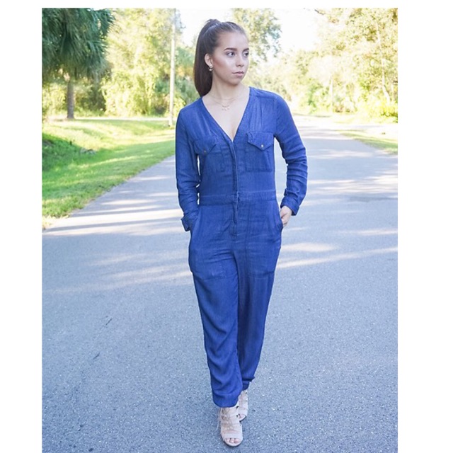 jumpsuit denim hm