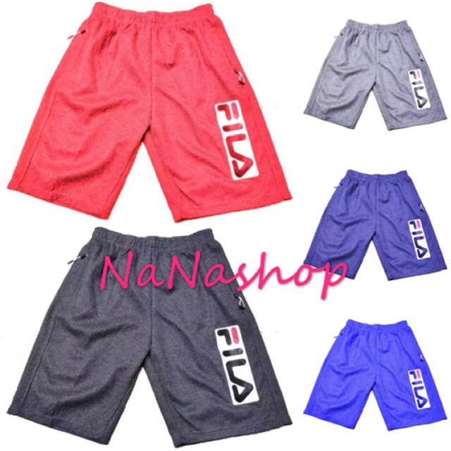 fila men's shorts with zipper pockets