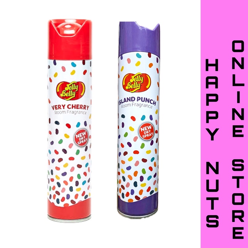 Jelly Belly Very Cherry Island Punch Room Fragrance Dry Spray Odor