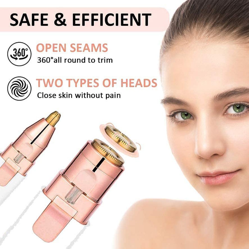 rechargeable eyebrow epilator