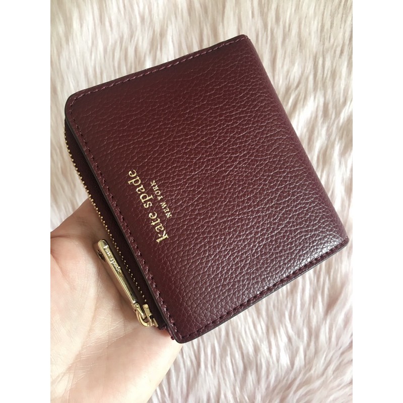 KATE SPADE L-ZIP SMALL BIFOLD WALLET - ORIGINAL from US?? | Shopee  Philippines