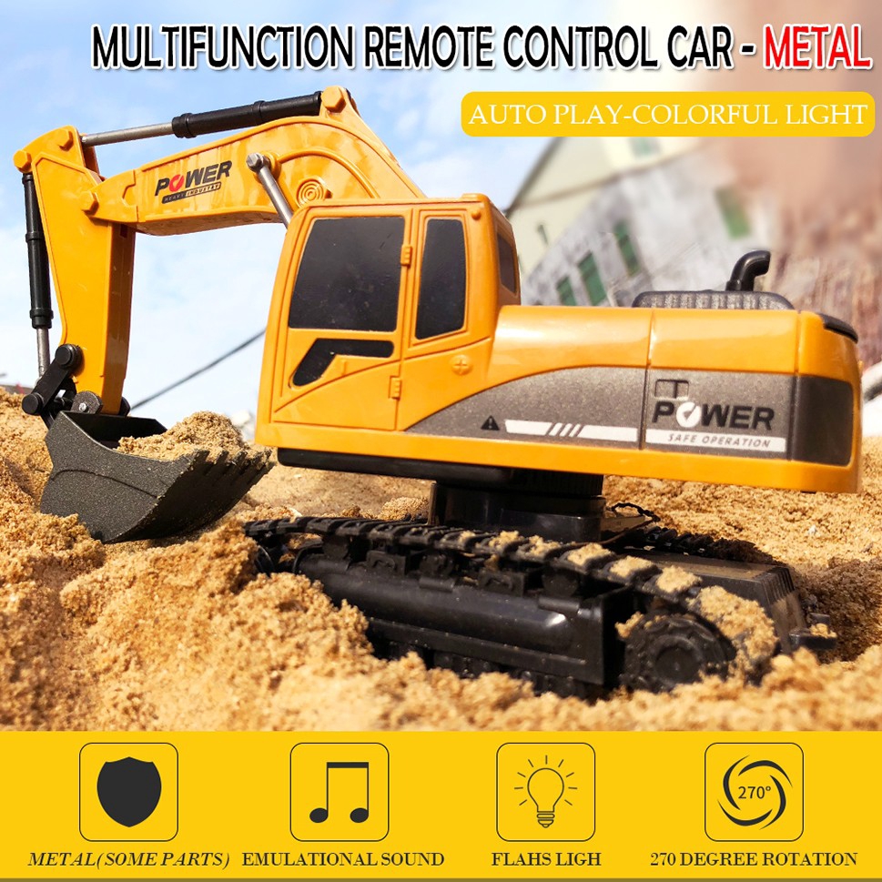 full functional rc excavator