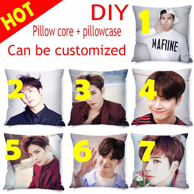 Diy Jackson Wang Double Face Pillow Cushions Gift Two Sides