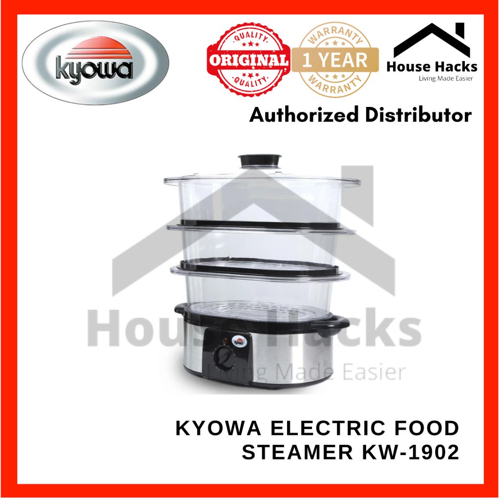 Kyowa Electric Food Steamer KW1902 (House Hacks) Shopee Philippines