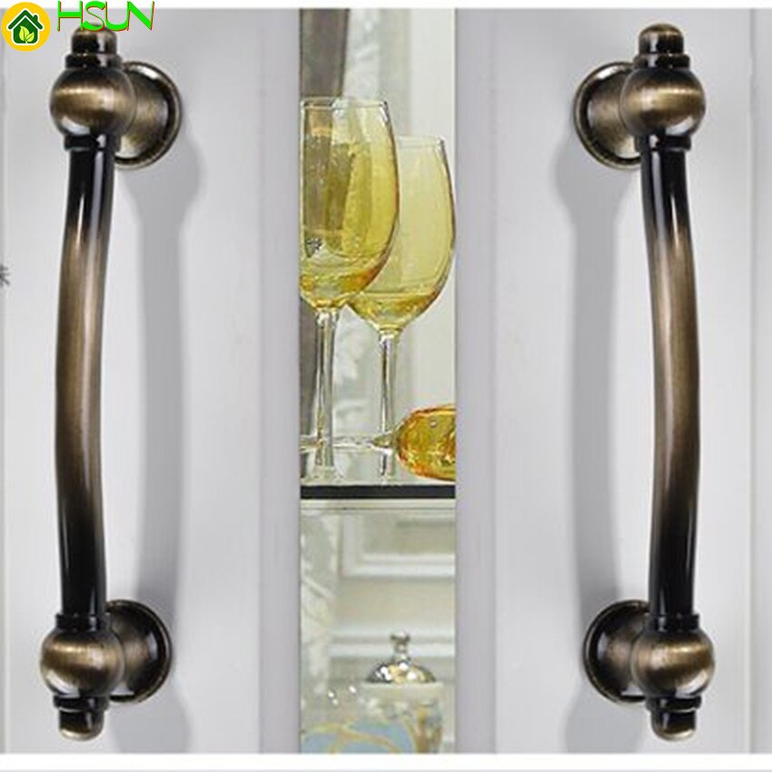 96mm Rustico Vintage Furniture Handles Brushed Antique Brass Kitchen Cabinet Drawer Dresser Door Pull Knob Bronze Handle Shopee Philippines