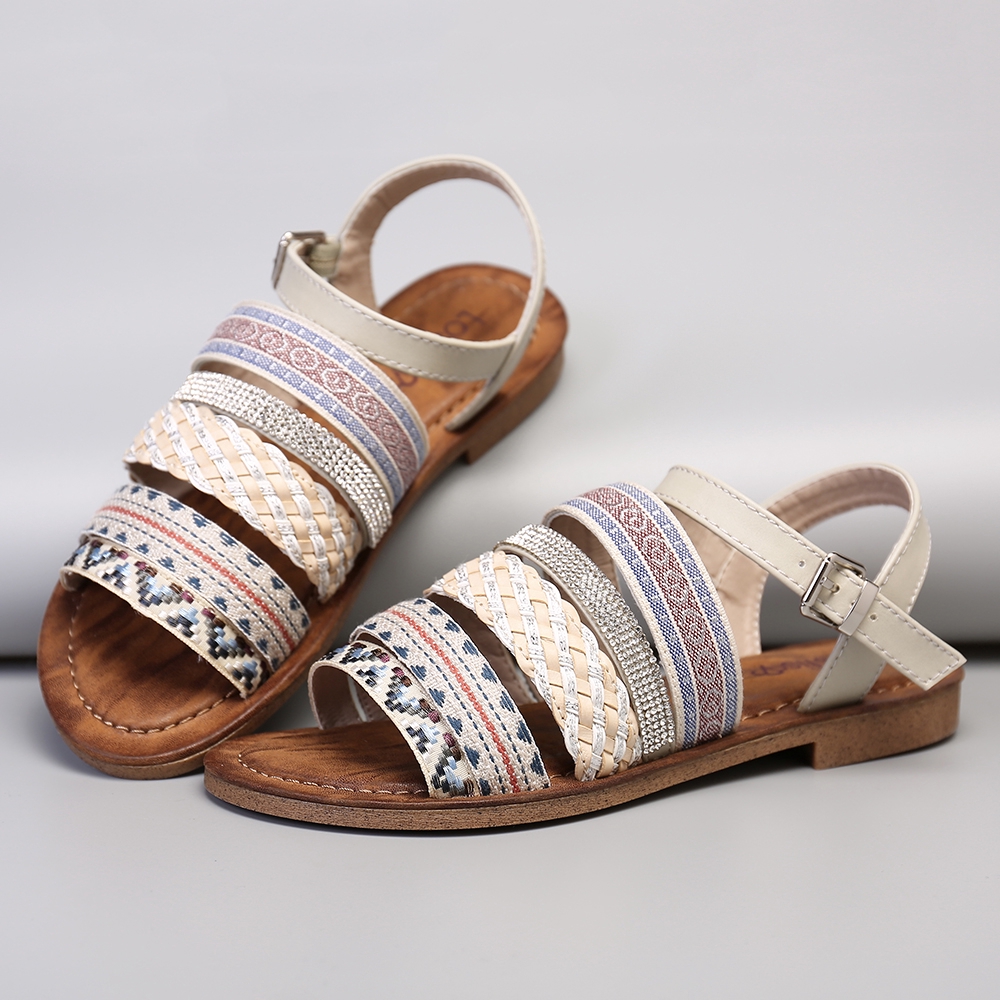 sandals with buckles womens