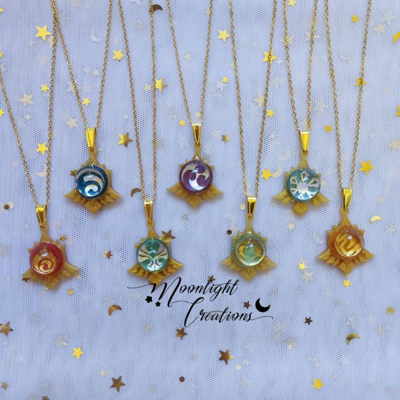 Genshin Impact Pendants Monstadt HANDMADE Shopee Philippines
