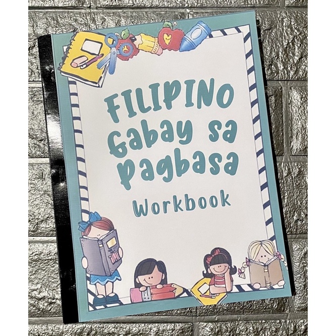 GABAY SA PAGBASA-FILIPINO Workbook -PERSONALISED COVER | Shopee Philippines