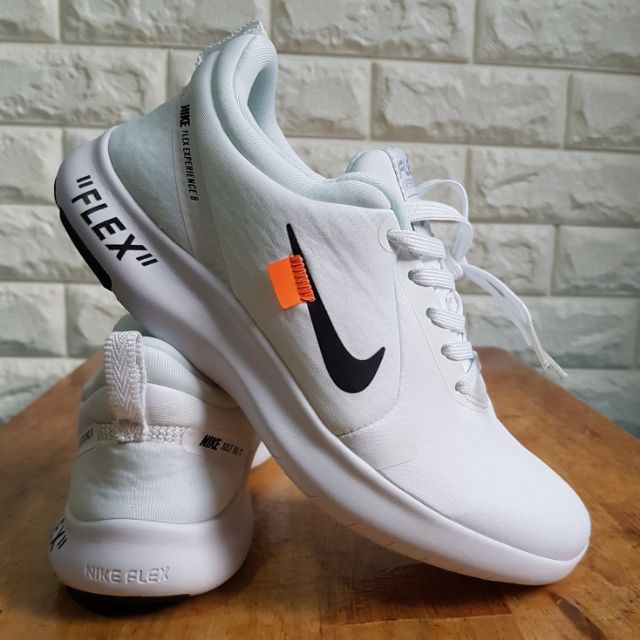 off white nike flex