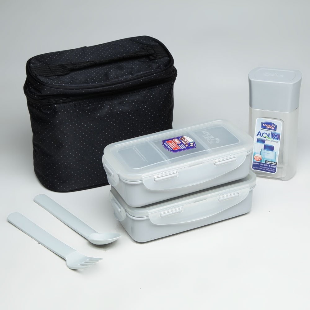 LocknLock Insulated Lunch Bag Set Original Lock and Lock Lunch Box