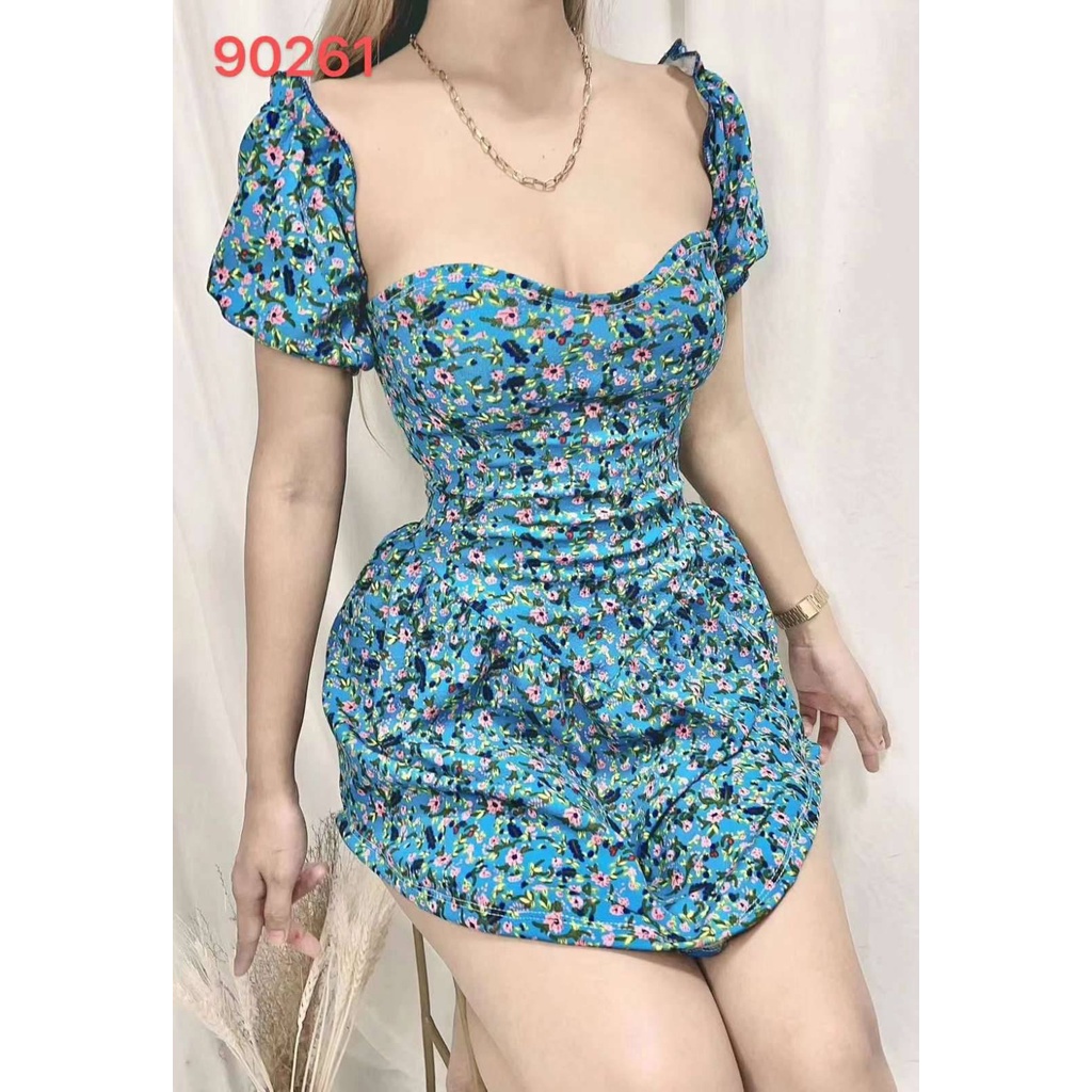 bohemian fitted dress