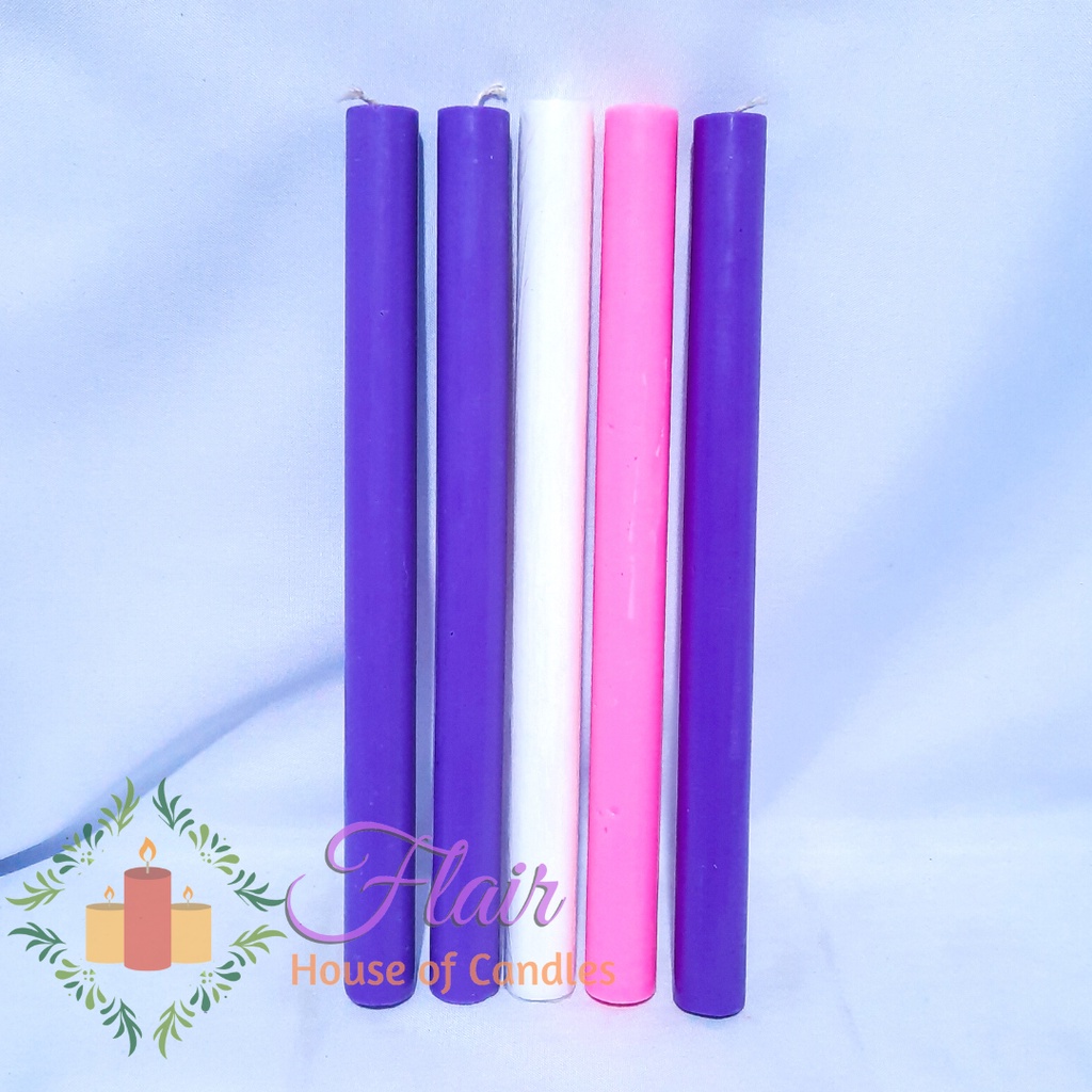 Flair Procession 12'' Advent Candle Set Pro 1x12 Smokeless Dripless