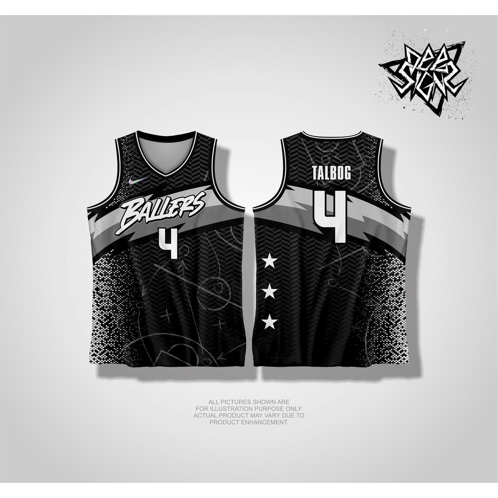 NEW BALLERS 01 BASKETBALL JERSEY FREE CUSTOMIZE OF NAME AND NUMBER ONLY