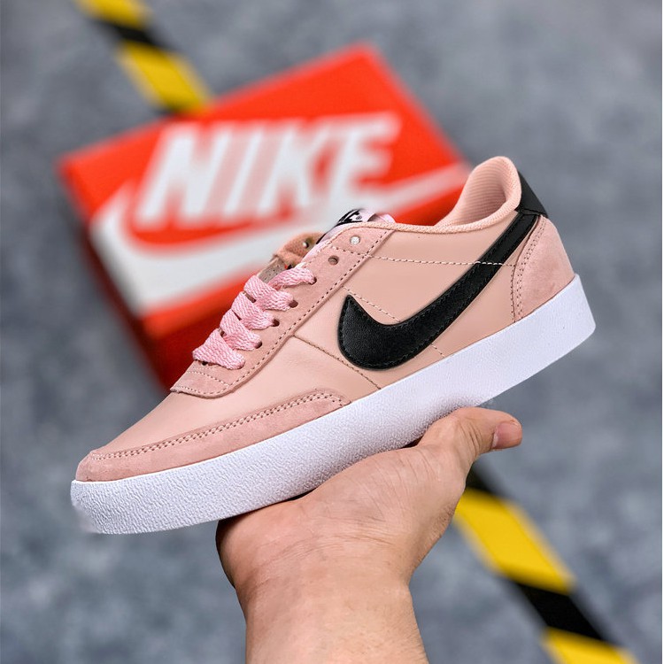 peach nike shoes