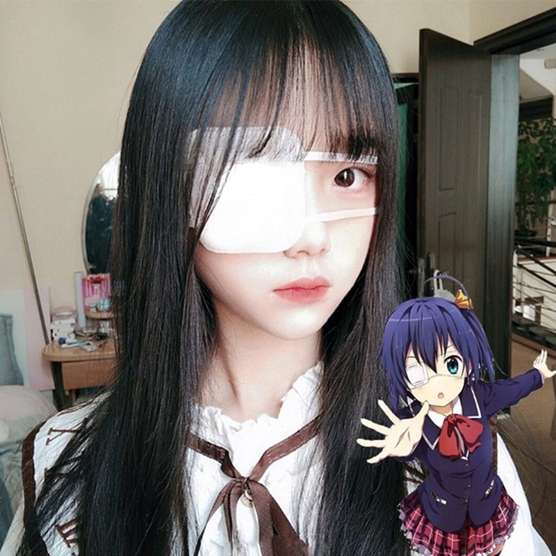 Anime Tokyo Ghoul Kaneki Blinder White Eye Patch Single-Eyed Mask Cosplay   S5 