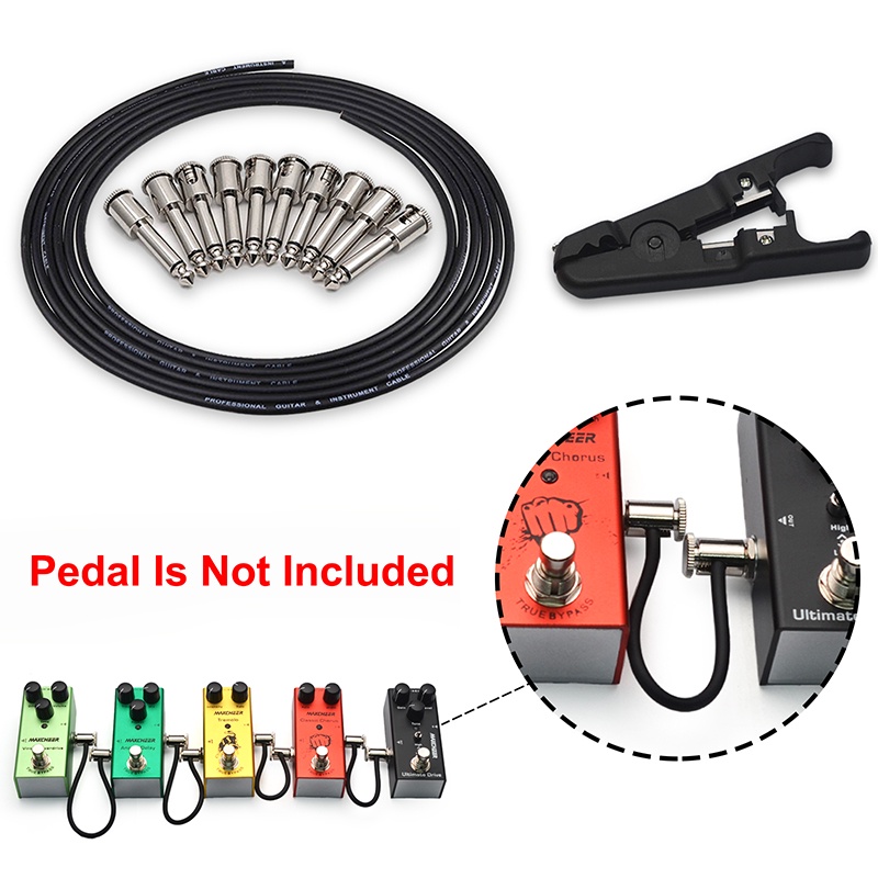 Solderless Connections Design Guitar Cable DIY Guitar Pedal Patch Cable