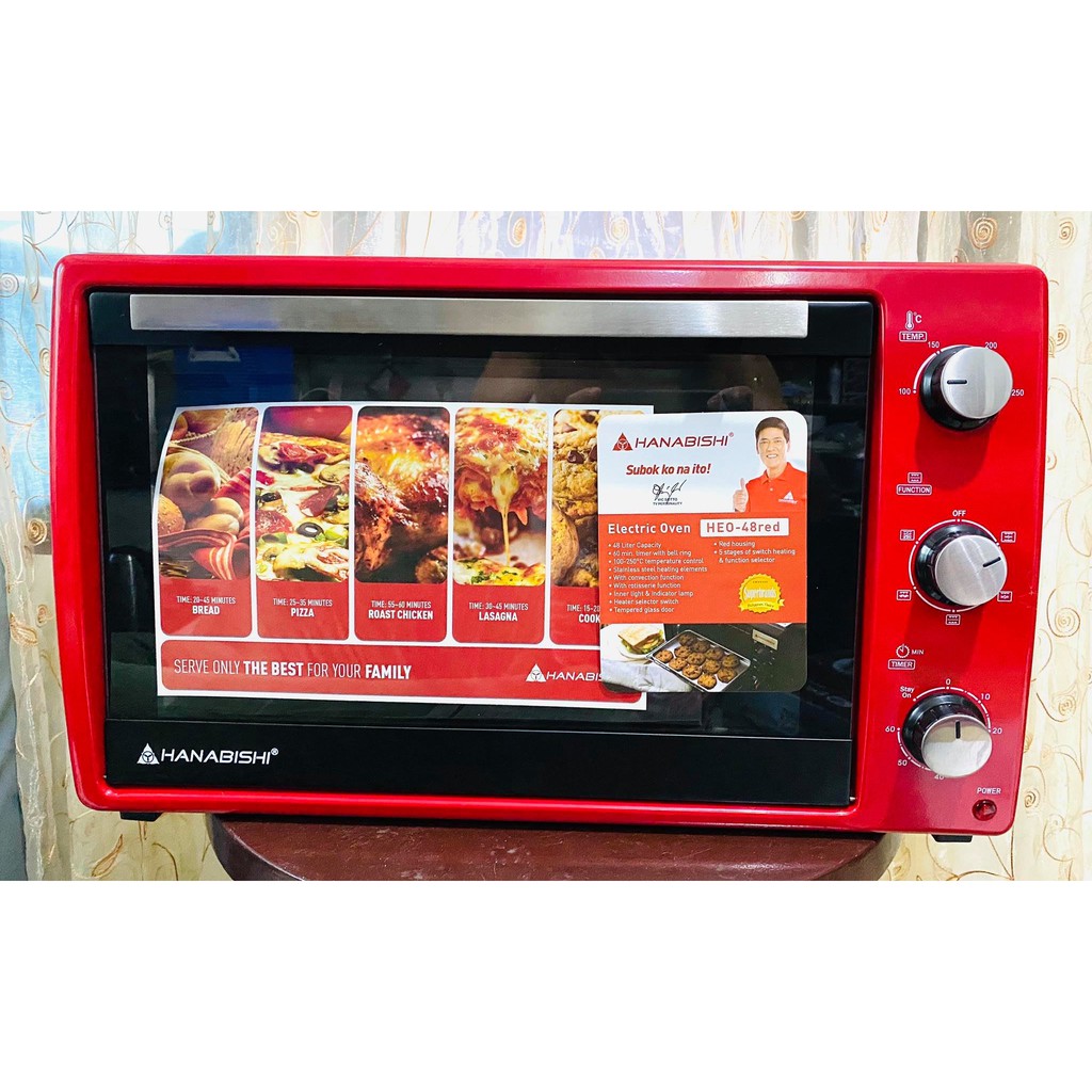 hanabishi-electric-oven-48-liters-convection-shopee-philippines