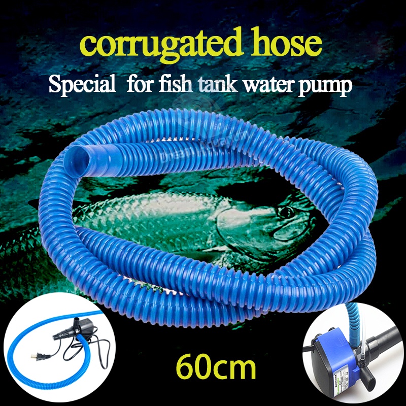 Aquarium Spare Hose for Top Overhead Filter Power Head 60cm Long 1.6cm