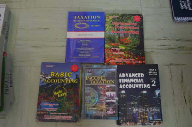 Accounting Books Reviewers Textbooks Shopee Philippines