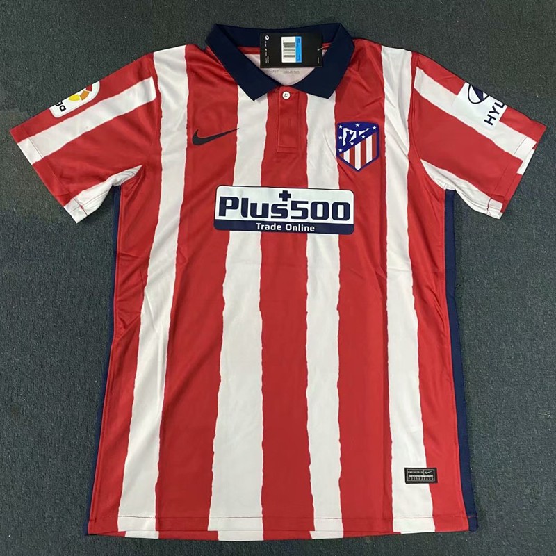 2020 2021 Atletico Madrid Home Football Jersey Men Soccer Jersi Shopee Philippines
