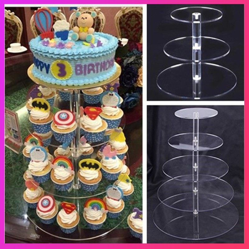 Acrylic Cupcake Cake Stand Dessert Stand/ Food Display Stand【COD