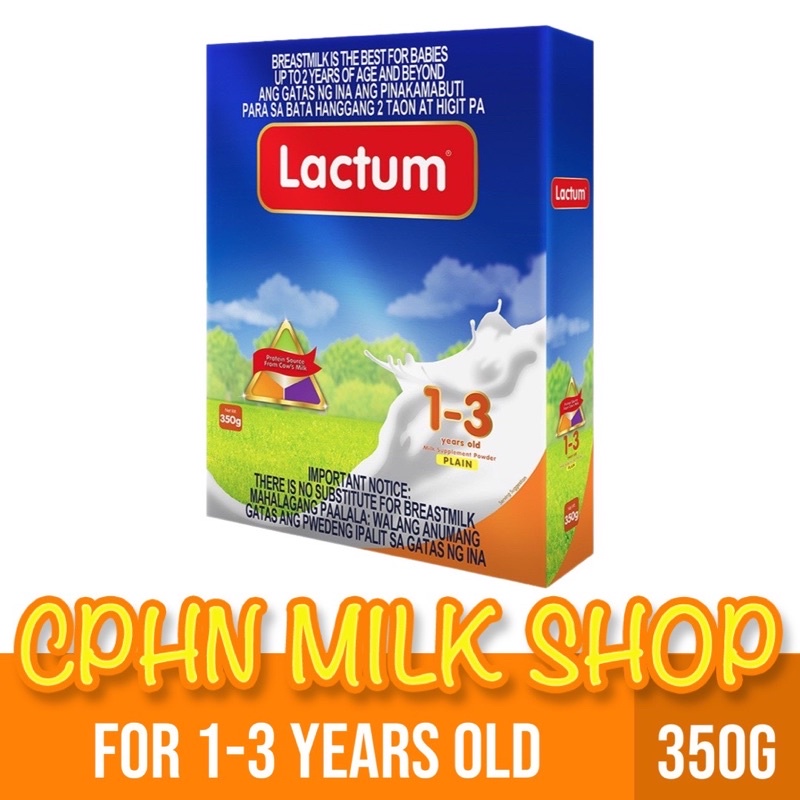 lactum-for-1-3-years-old-350g-plain-milk-supplement-shopee-philippines