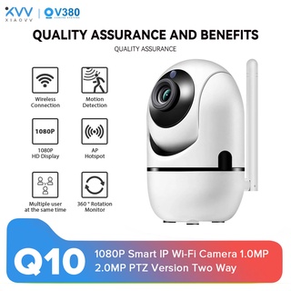 Xiaovv V380 Q10 1080P MV-T3810-Q10 Smart IP Wi-Fi Camera 1.0MP 2.0MP PTZ Version Two Way