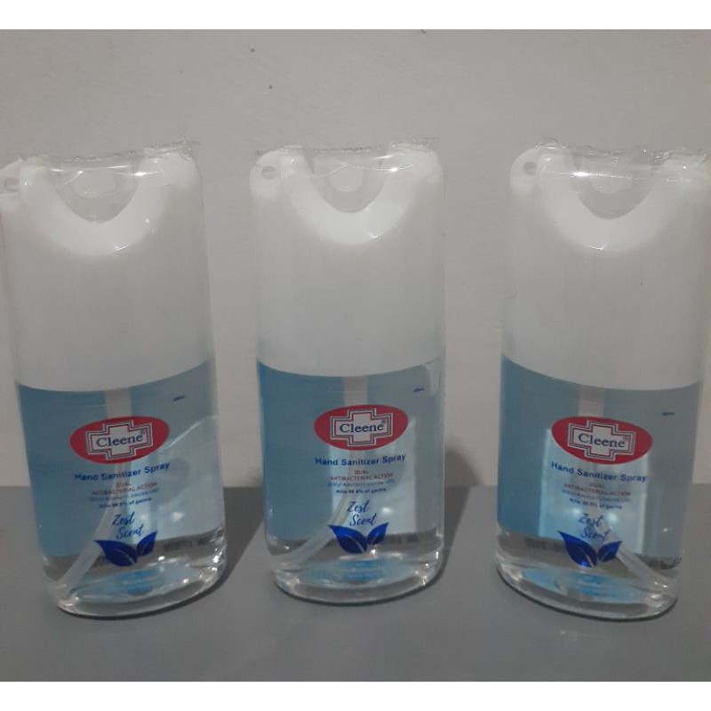 Cleene Zest Scent Hand Sanitizer spray Shopee Philippines