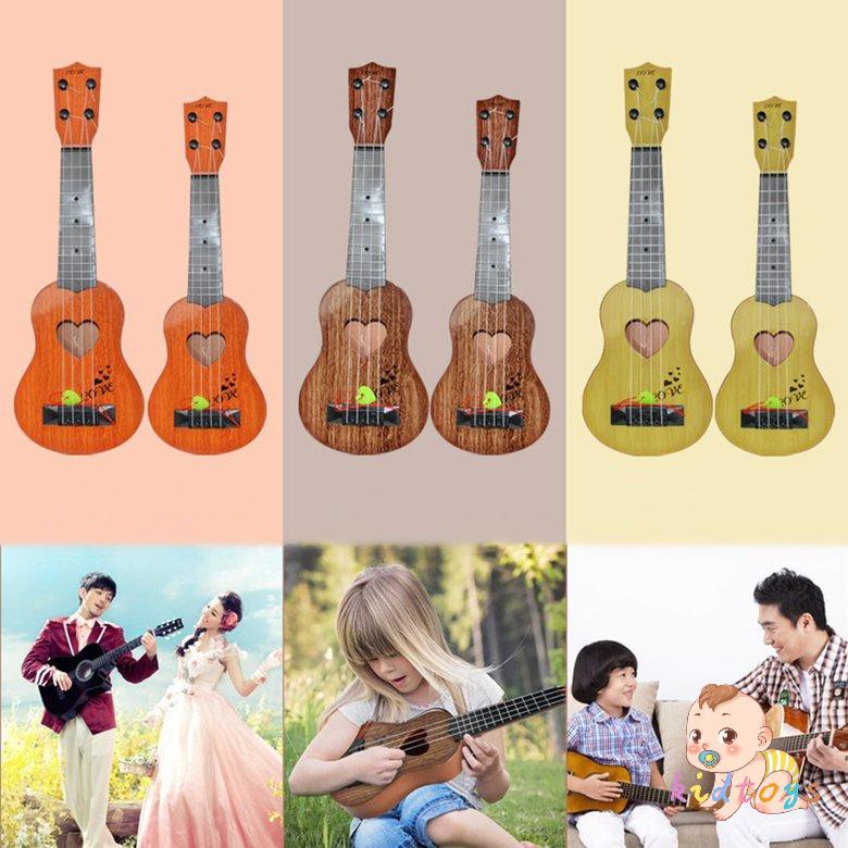 Children Mini Ukulele Simulation Guitar Colorful Musical Instruments Guitar Baby Children Music Interest Development Toys