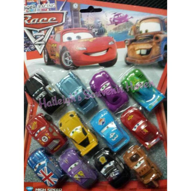 disney cars toys set